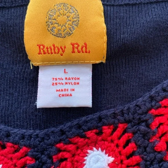 L Ruby Rd sweater - Picture 6 of 11